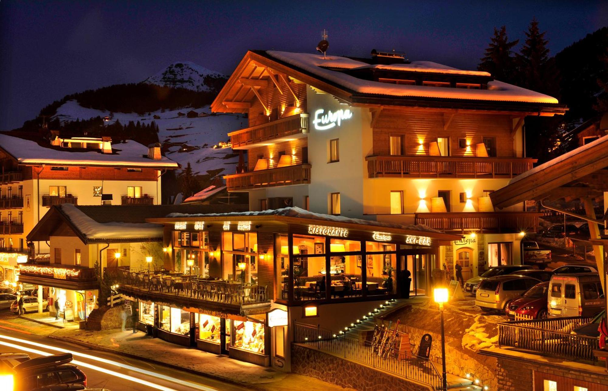 Hotel Europa Dolomites Selva di Val Gardena Exterior photo